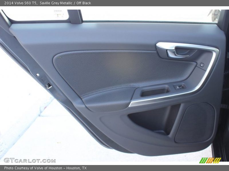 Saville Grey Metallic / Off Black 2014 Volvo S60 T5