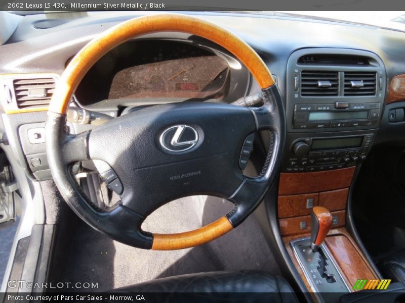 Millennium Silver Metallic / Black 2002 Lexus LS 430