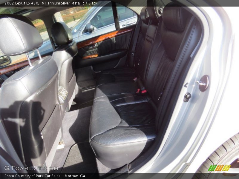 Millennium Silver Metallic / Black 2002 Lexus LS 430