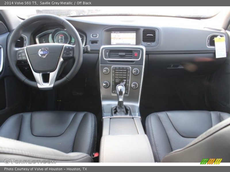 Saville Grey Metallic / Off Black 2014 Volvo S60 T5