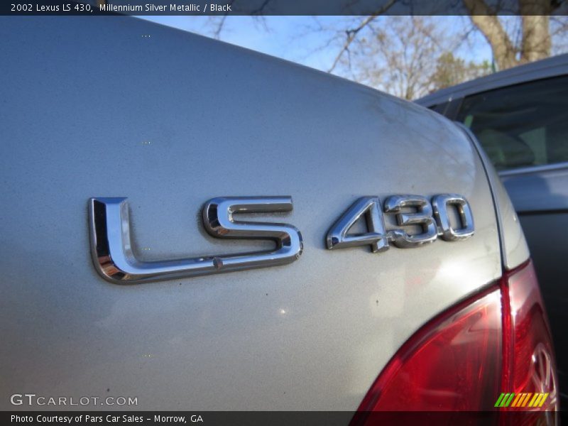 Millennium Silver Metallic / Black 2002 Lexus LS 430
