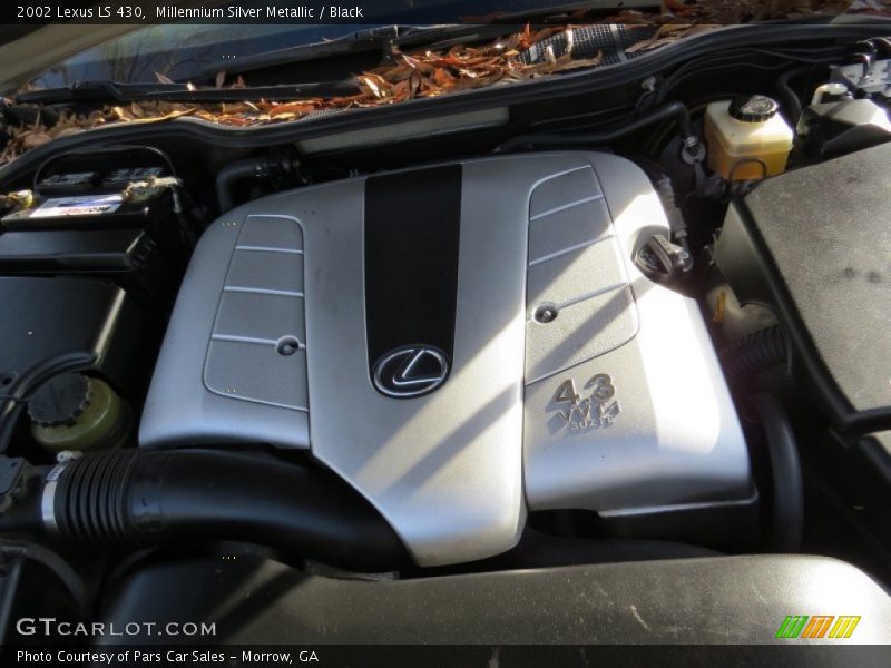 Millennium Silver Metallic / Black 2002 Lexus LS 430