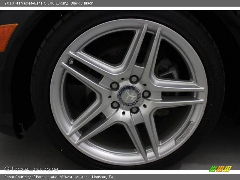 Black / Black 2010 Mercedes-Benz C 300 Luxury