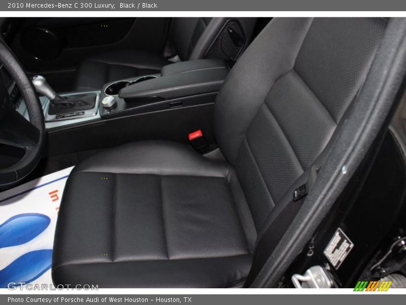 Black / Black 2010 Mercedes-Benz C 300 Luxury