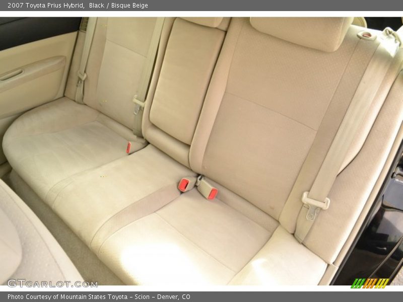 Black / Bisque Beige 2007 Toyota Prius Hybrid