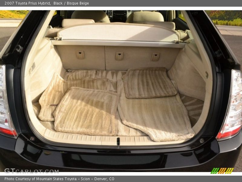Black / Bisque Beige 2007 Toyota Prius Hybrid