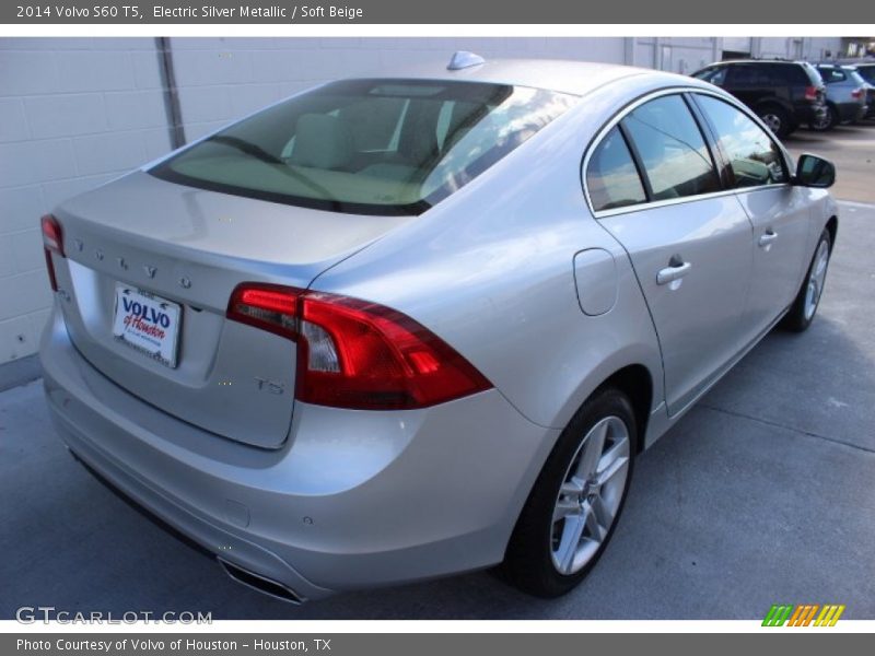 Electric Silver Metallic / Soft Beige 2014 Volvo S60 T5