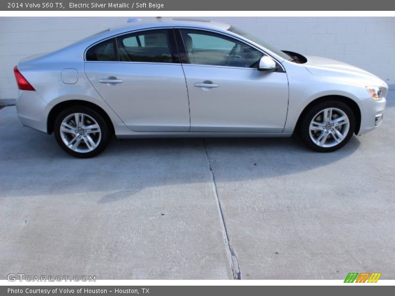 Electric Silver Metallic / Soft Beige 2014 Volvo S60 T5