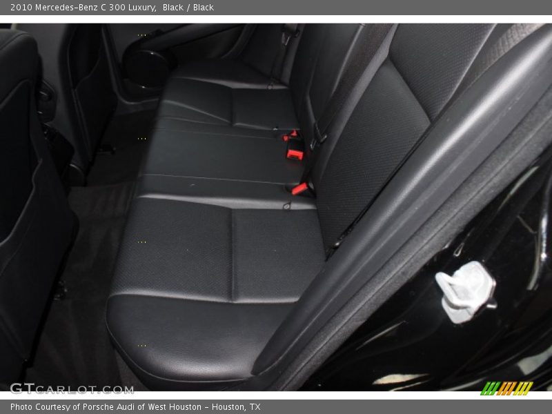 Black / Black 2010 Mercedes-Benz C 300 Luxury