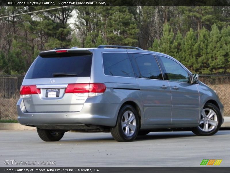 Nighthawk Black Pearl / Ivory 2008 Honda Odyssey Touring
