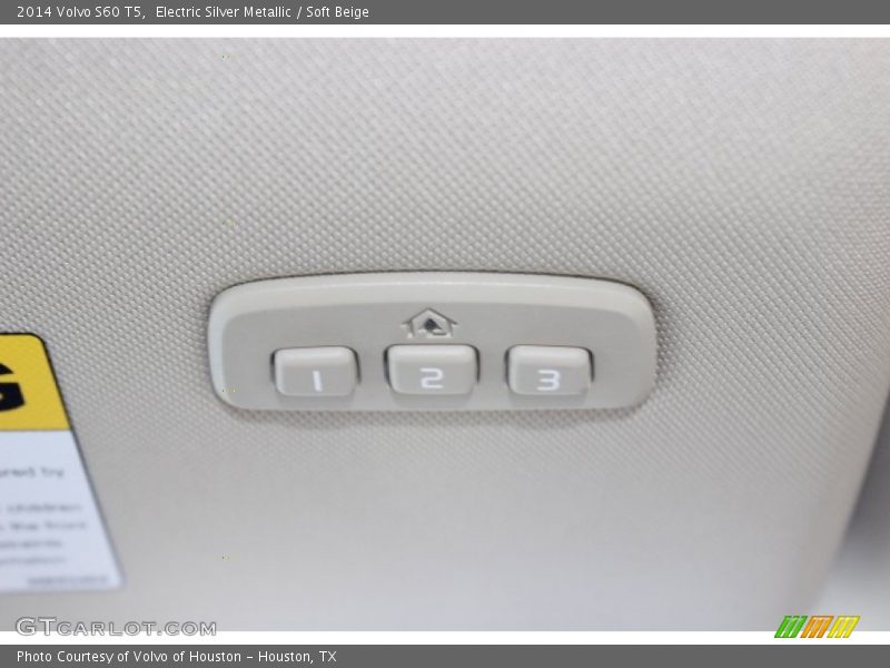 Electric Silver Metallic / Soft Beige 2014 Volvo S60 T5