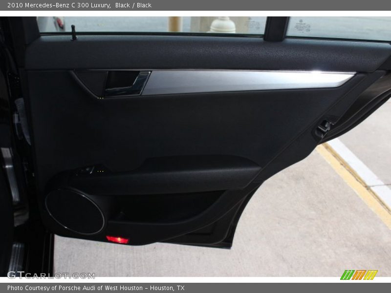 Black / Black 2010 Mercedes-Benz C 300 Luxury