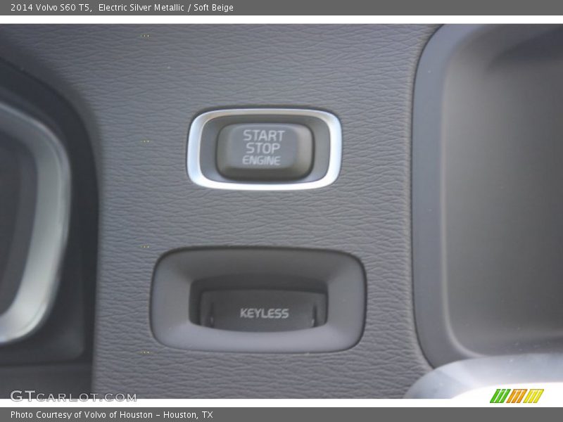 Electric Silver Metallic / Soft Beige 2014 Volvo S60 T5
