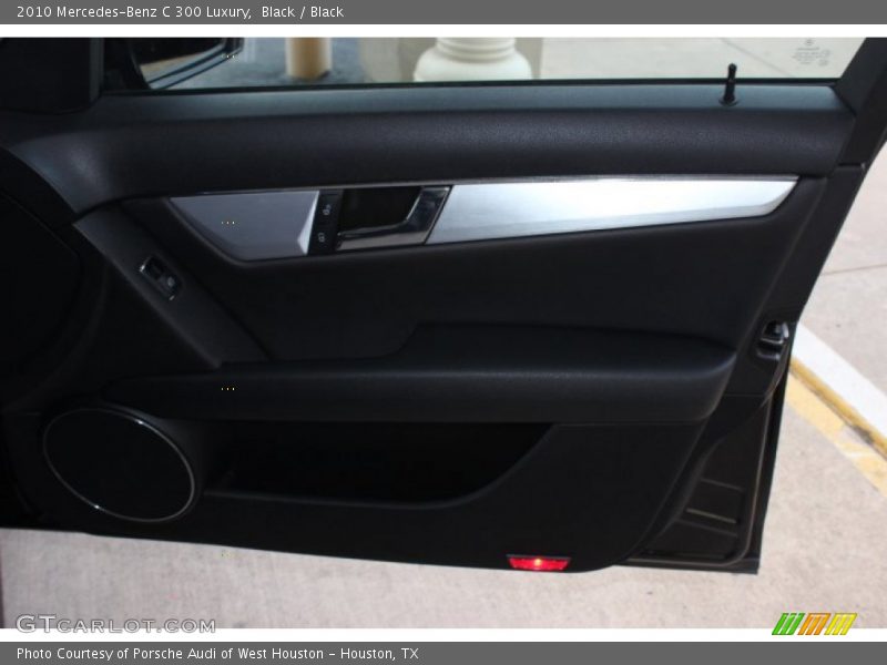 Black / Black 2010 Mercedes-Benz C 300 Luxury