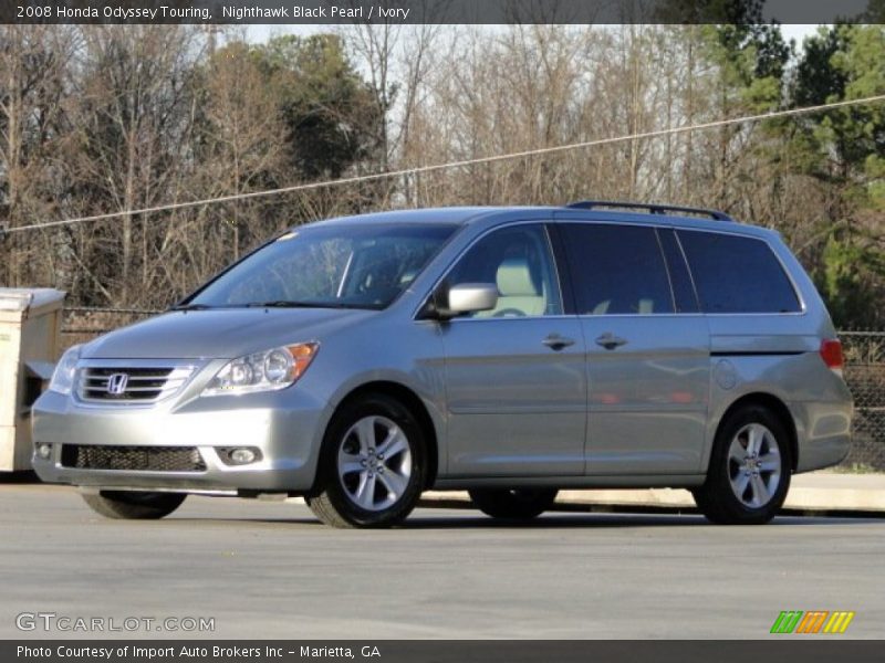 Nighthawk Black Pearl / Ivory 2008 Honda Odyssey Touring