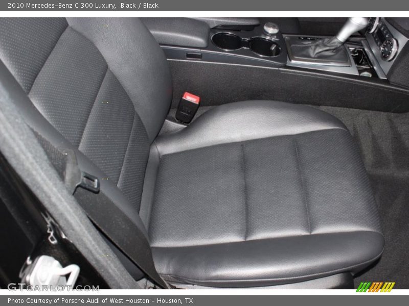 Black / Black 2010 Mercedes-Benz C 300 Luxury