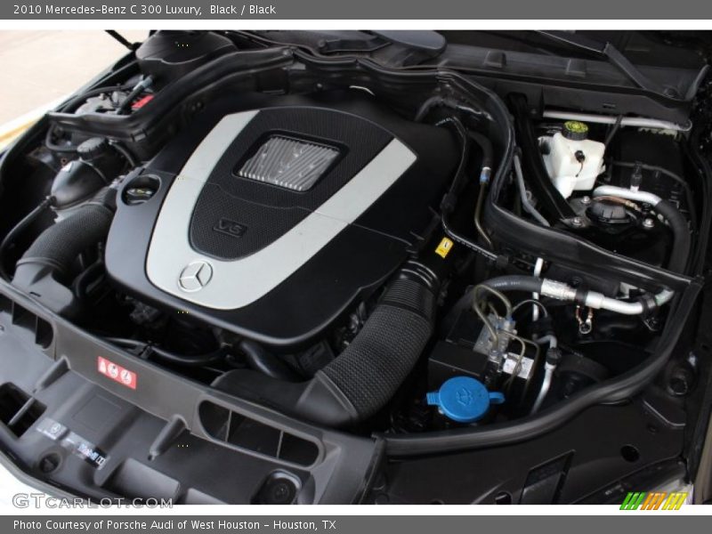 Black / Black 2010 Mercedes-Benz C 300 Luxury