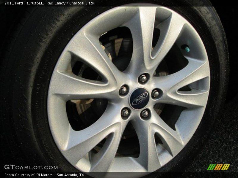 Red Candy / Charcoal Black 2011 Ford Taurus SEL