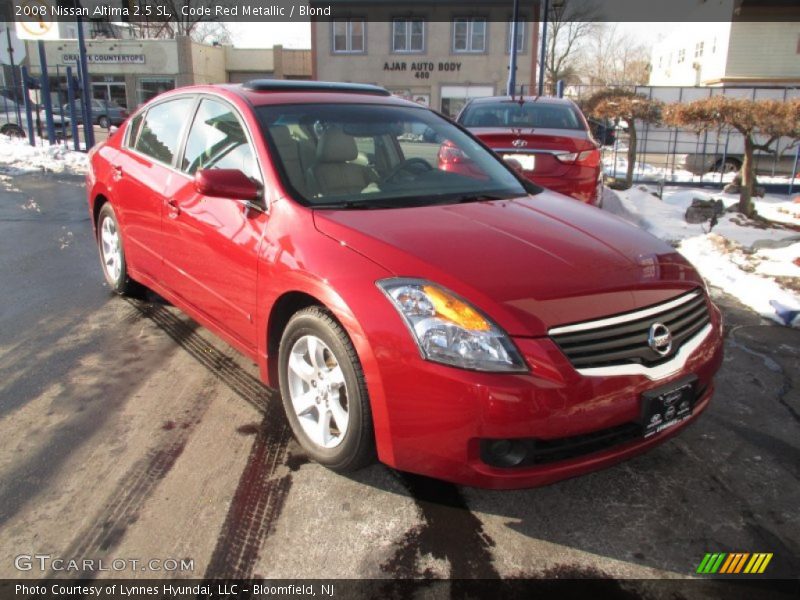 Code Red Metallic / Blond 2008 Nissan Altima 2.5 SL