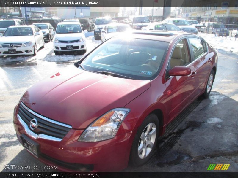 Code Red Metallic / Blond 2008 Nissan Altima 2.5 SL