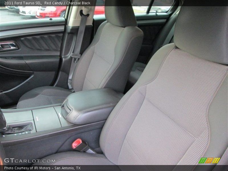 Red Candy / Charcoal Black 2011 Ford Taurus SEL