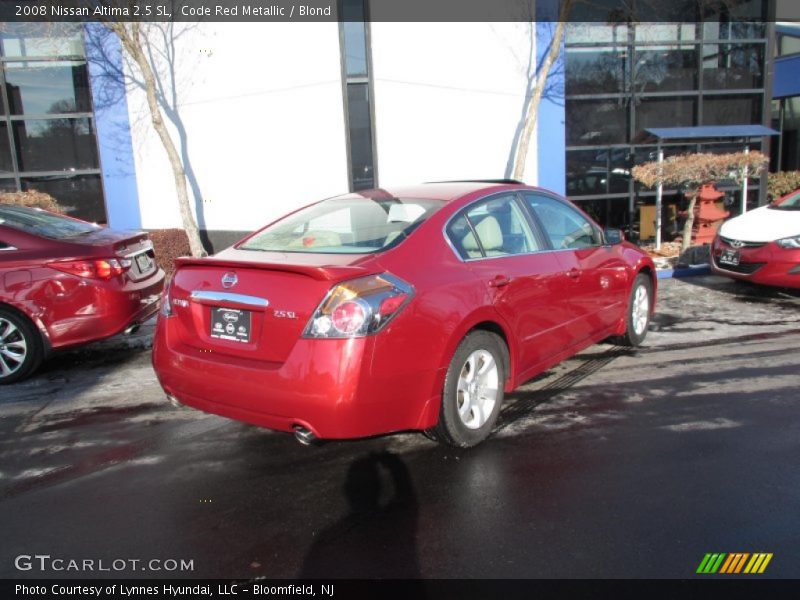 Code Red Metallic / Blond 2008 Nissan Altima 2.5 SL