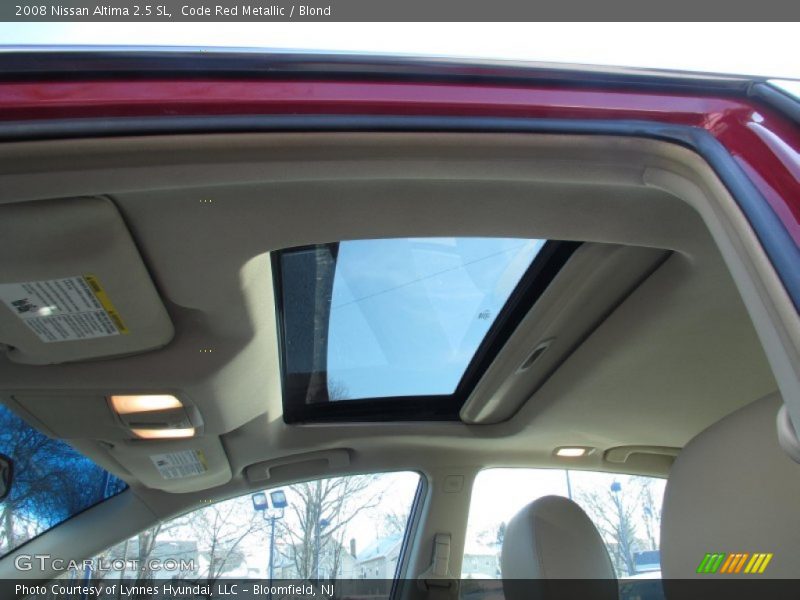 Code Red Metallic / Blond 2008 Nissan Altima 2.5 SL