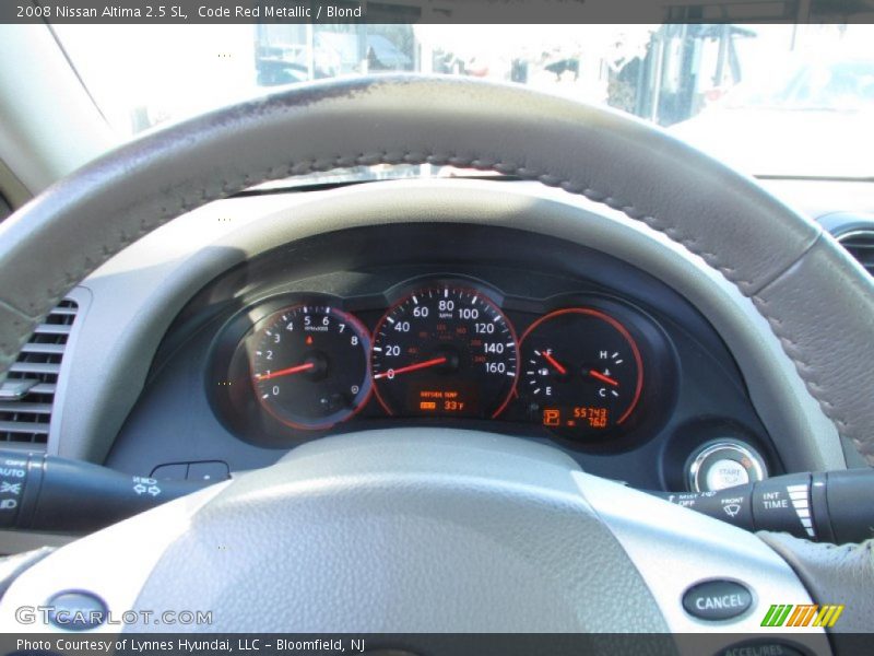 Code Red Metallic / Blond 2008 Nissan Altima 2.5 SL