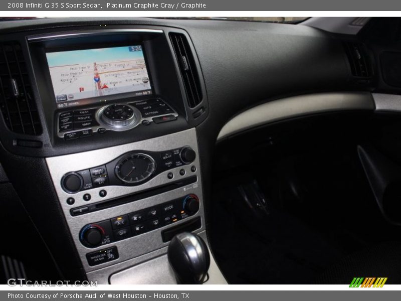Platinum Graphite Gray / Graphite 2008 Infiniti G 35 S Sport Sedan