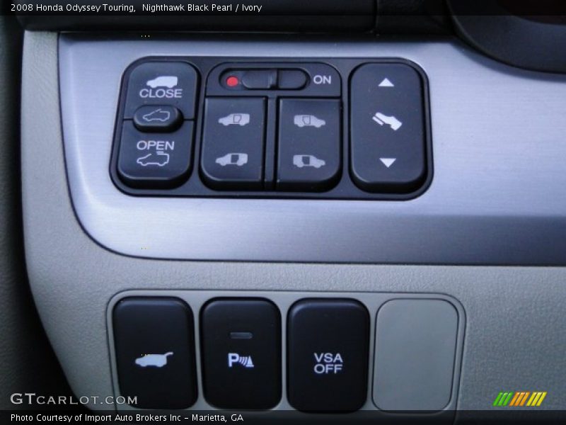 Nighthawk Black Pearl / Ivory 2008 Honda Odyssey Touring