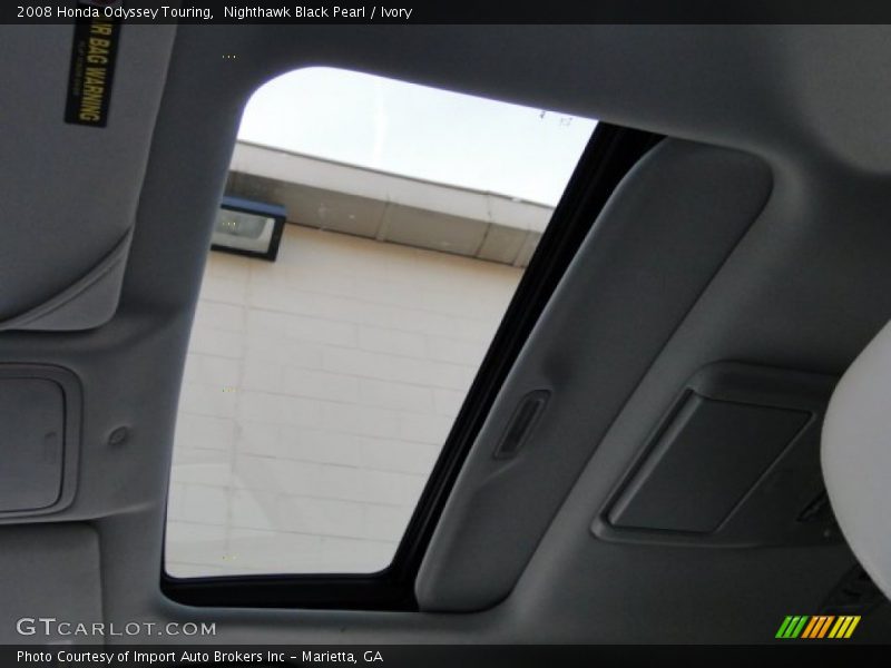 Nighthawk Black Pearl / Ivory 2008 Honda Odyssey Touring