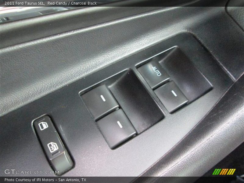 Red Candy / Charcoal Black 2011 Ford Taurus SEL