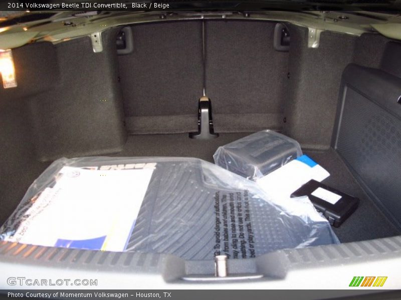 Black / Beige 2014 Volkswagen Beetle TDI Convertible