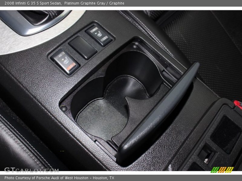 Platinum Graphite Gray / Graphite 2008 Infiniti G 35 S Sport Sedan