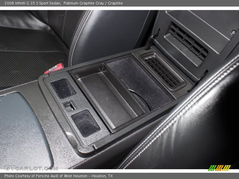 Platinum Graphite Gray / Graphite 2008 Infiniti G 35 S Sport Sedan
