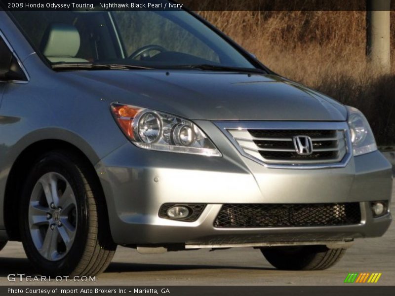 Nighthawk Black Pearl / Ivory 2008 Honda Odyssey Touring