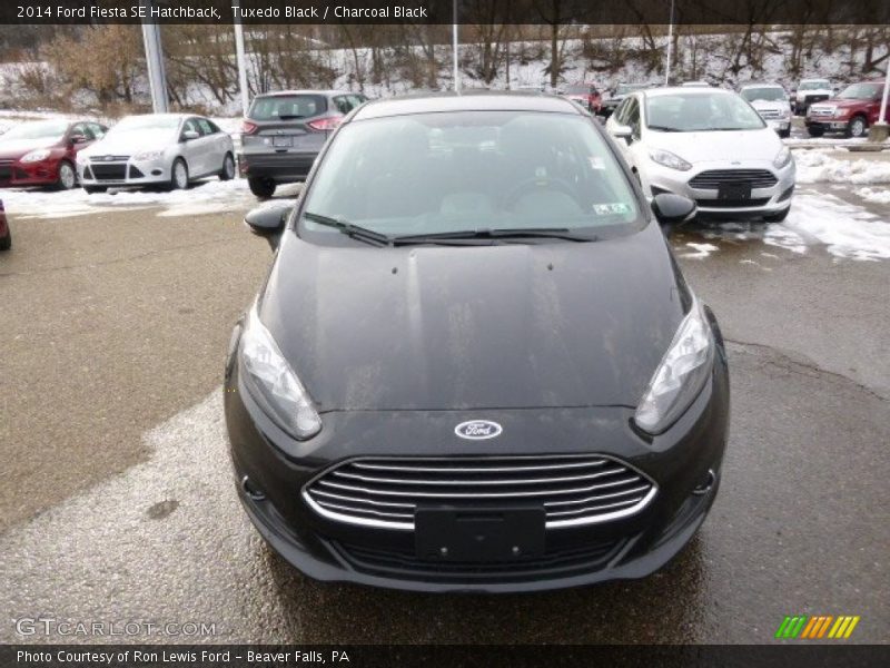 Tuxedo Black / Charcoal Black 2014 Ford Fiesta SE Hatchback