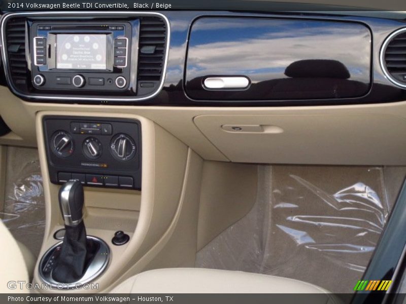 Black / Beige 2014 Volkswagen Beetle TDI Convertible