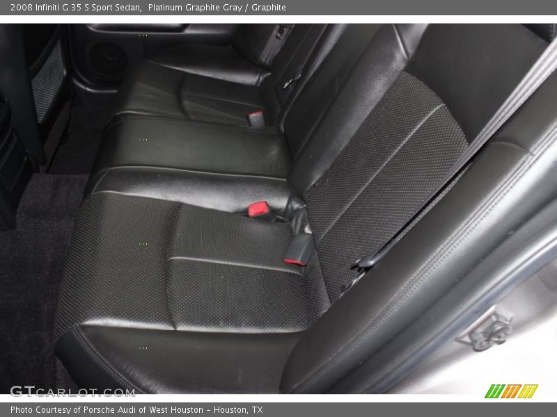 Platinum Graphite Gray / Graphite 2008 Infiniti G 35 S Sport Sedan