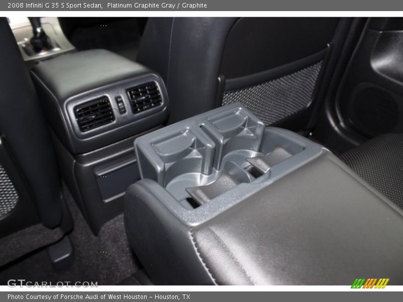 Platinum Graphite Gray / Graphite 2008 Infiniti G 35 S Sport Sedan