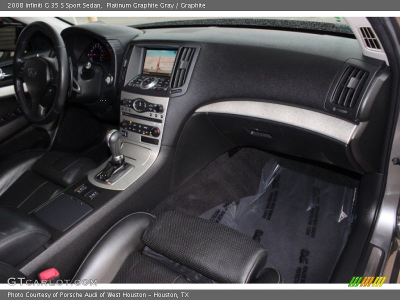 Platinum Graphite Gray / Graphite 2008 Infiniti G 35 S Sport Sedan