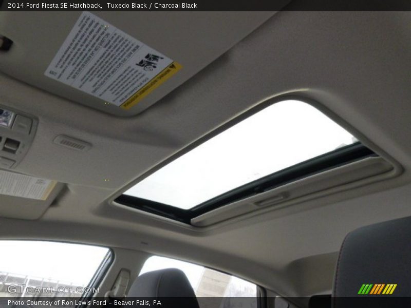 Tuxedo Black / Charcoal Black 2014 Ford Fiesta SE Hatchback