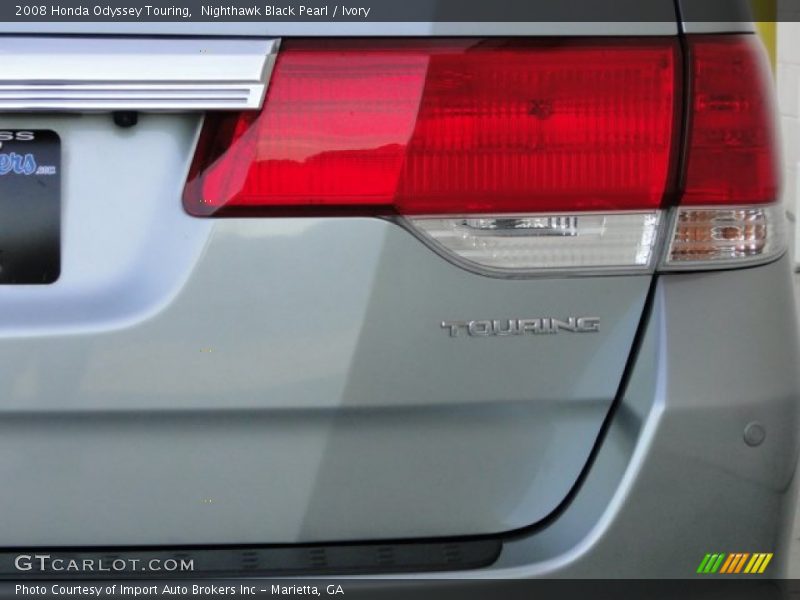 Nighthawk Black Pearl / Ivory 2008 Honda Odyssey Touring