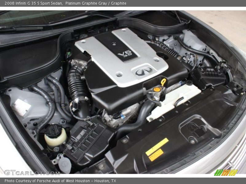 Platinum Graphite Gray / Graphite 2008 Infiniti G 35 S Sport Sedan