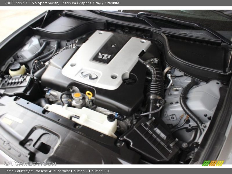 Platinum Graphite Gray / Graphite 2008 Infiniti G 35 S Sport Sedan