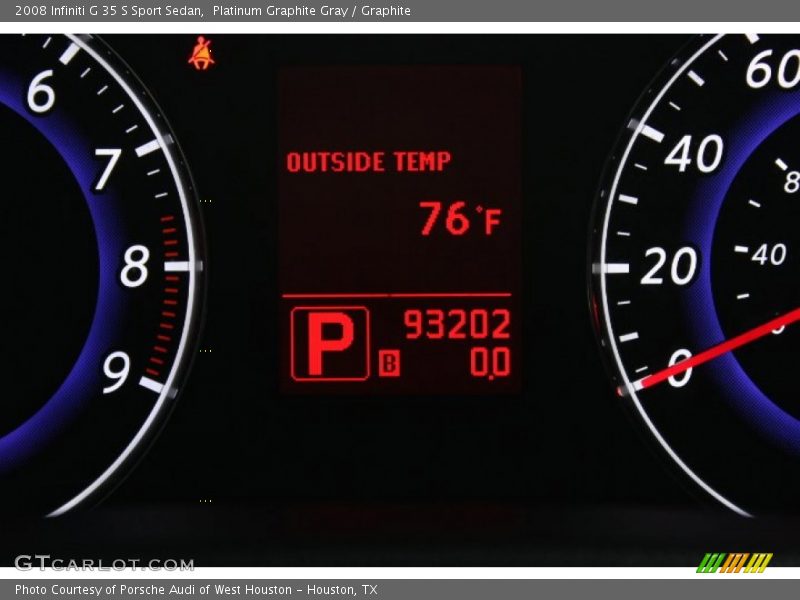 Platinum Graphite Gray / Graphite 2008 Infiniti G 35 S Sport Sedan
