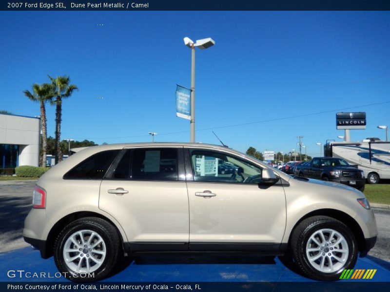 Dune Pearl Metallic / Camel 2007 Ford Edge SEL