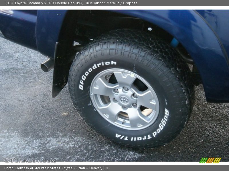  2014 Tacoma V6 TRD Double Cab 4x4 Wheel