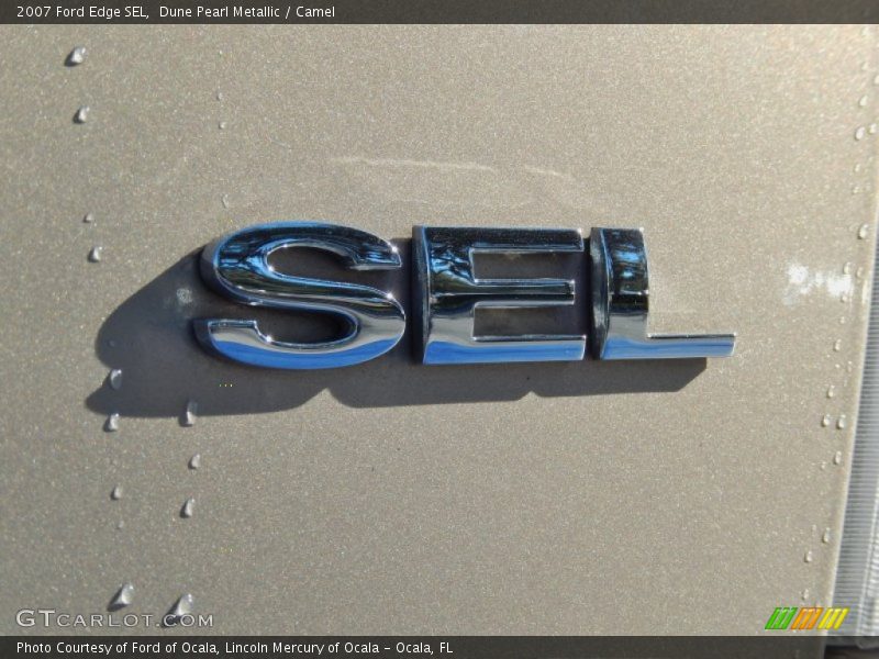 Dune Pearl Metallic / Camel 2007 Ford Edge SEL