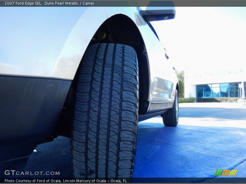 Dune Pearl Metallic / Camel 2007 Ford Edge SEL